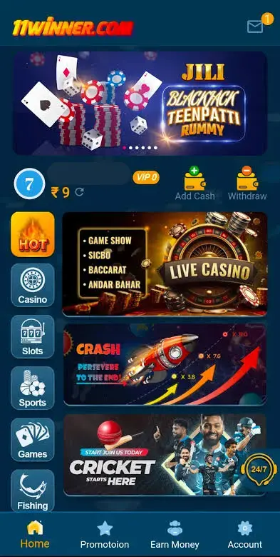 11Winner Apk